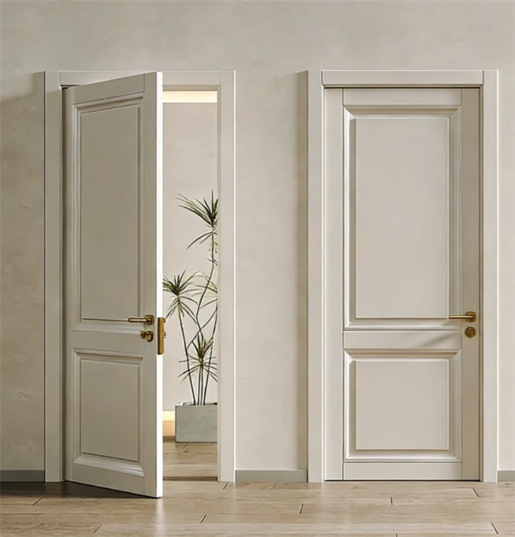 Elevate Your Interiors: French-Inspired WPC Door Where Timeless Elegance Meets Unbeatable Durability.